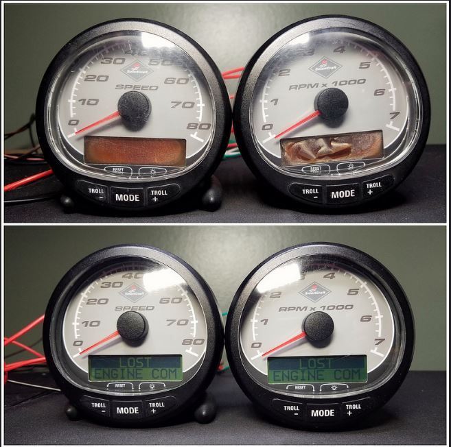 Yamaha Multifunction Gauge Restoration Page 6 The Hull Truth Boating and Fishing Forum