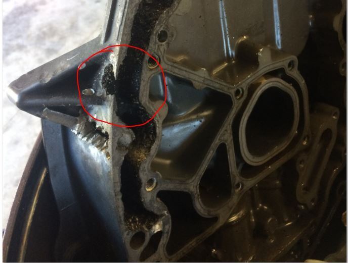 2014 Yamaha 150 exhaust corrosion The Hull Truth Boating and