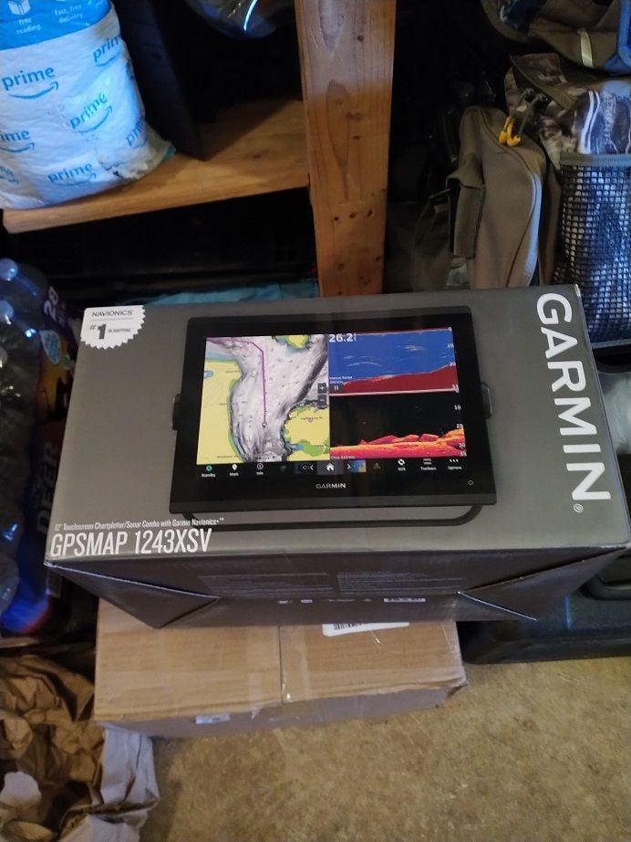Garmin 1243xsv 12 GPS/Fish Finder, New, Never Used - The Hull