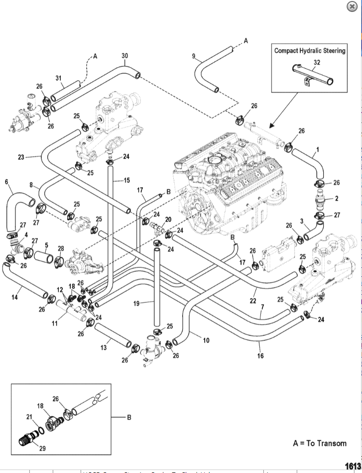 raw water cooling system diagram