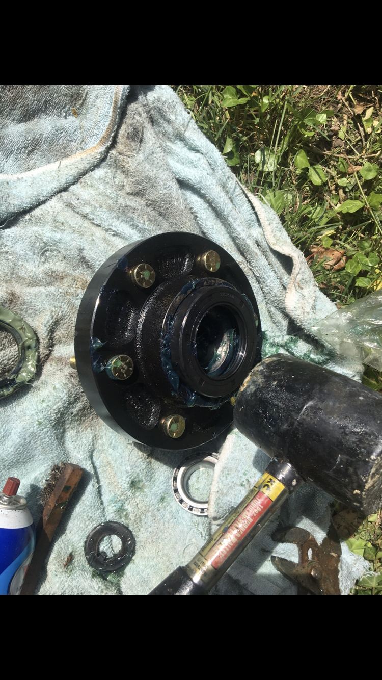 Replacing Trailer Hubs Tutorial The Hull Truth Boating and Fishing