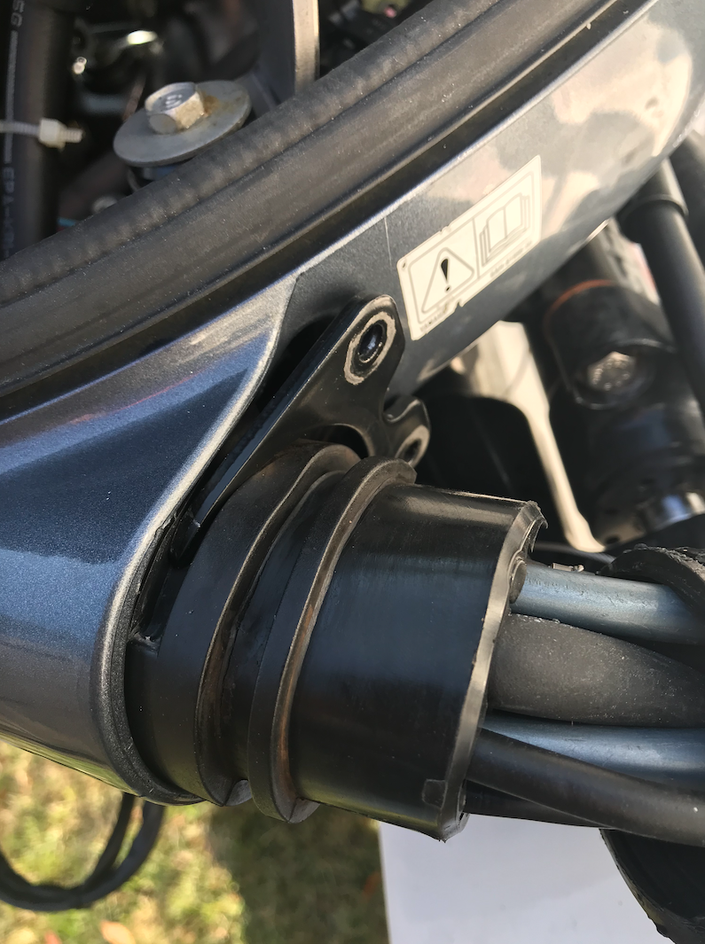 Yamaha 250 rigging harness, grommet and retainer The Hull Truth