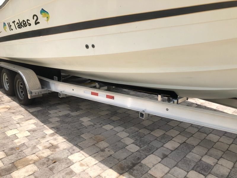 28 ft sailboat trailer