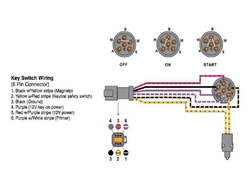 Ignition Switch Wiring Help Please, Mercury Marine Key Switch Wiring Diagram