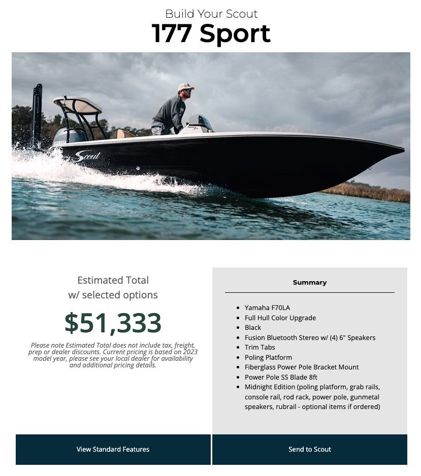 2021 Scout 177 SP Midnight Edition The Hull Truth Boating