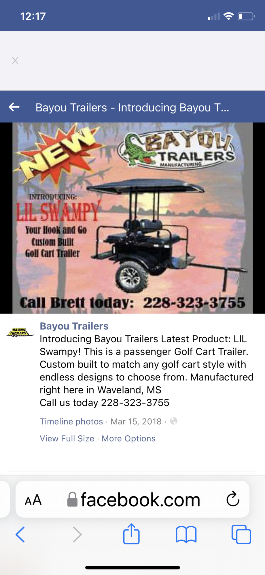 Has anyone made a trailer to pull behind your Golf Cart? - The Hull Truth -  Boating and Fishing Forum