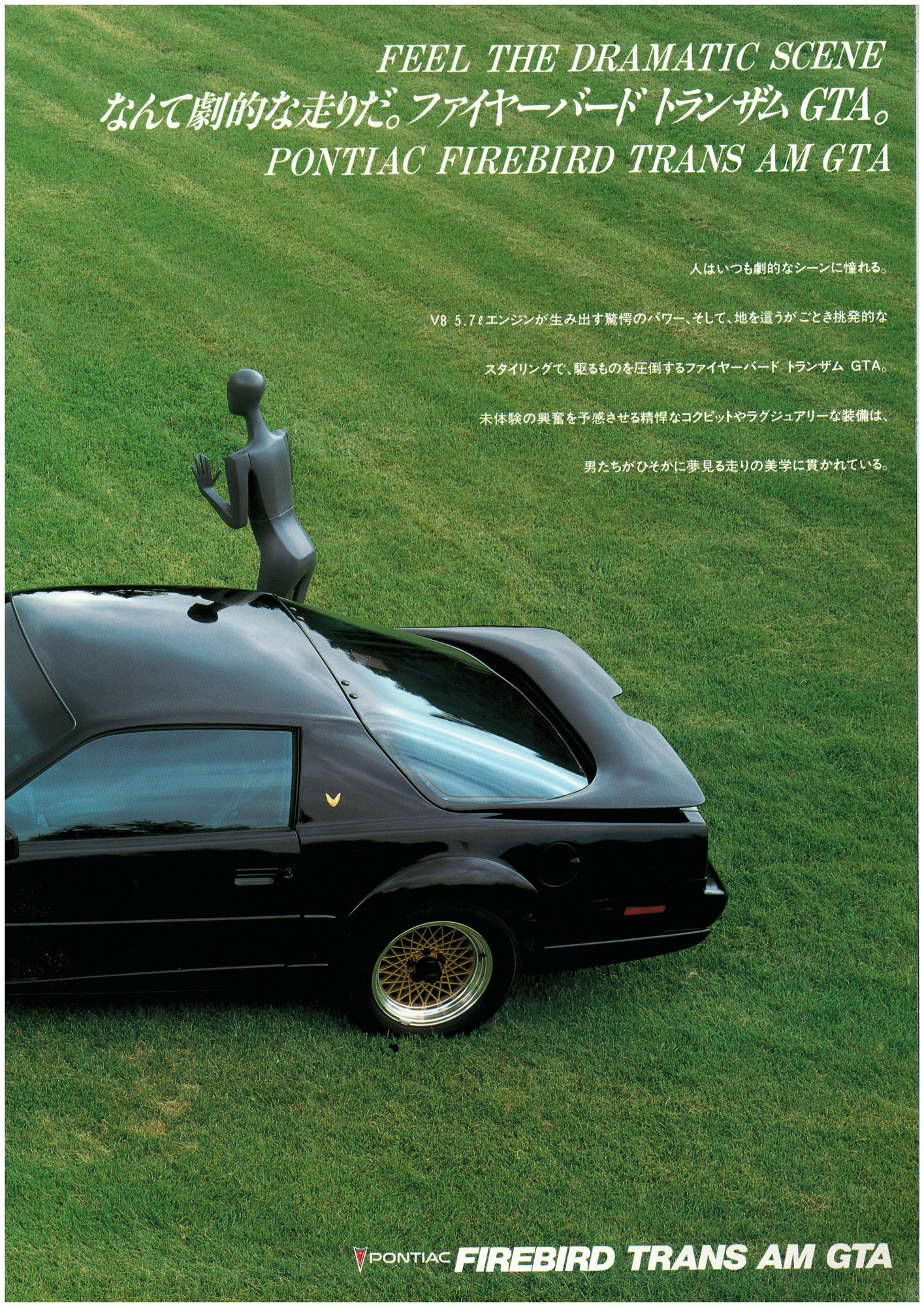 1991 Pontiac Firebird and Trans Am Color Sales Literature 91 Formula GTA 
