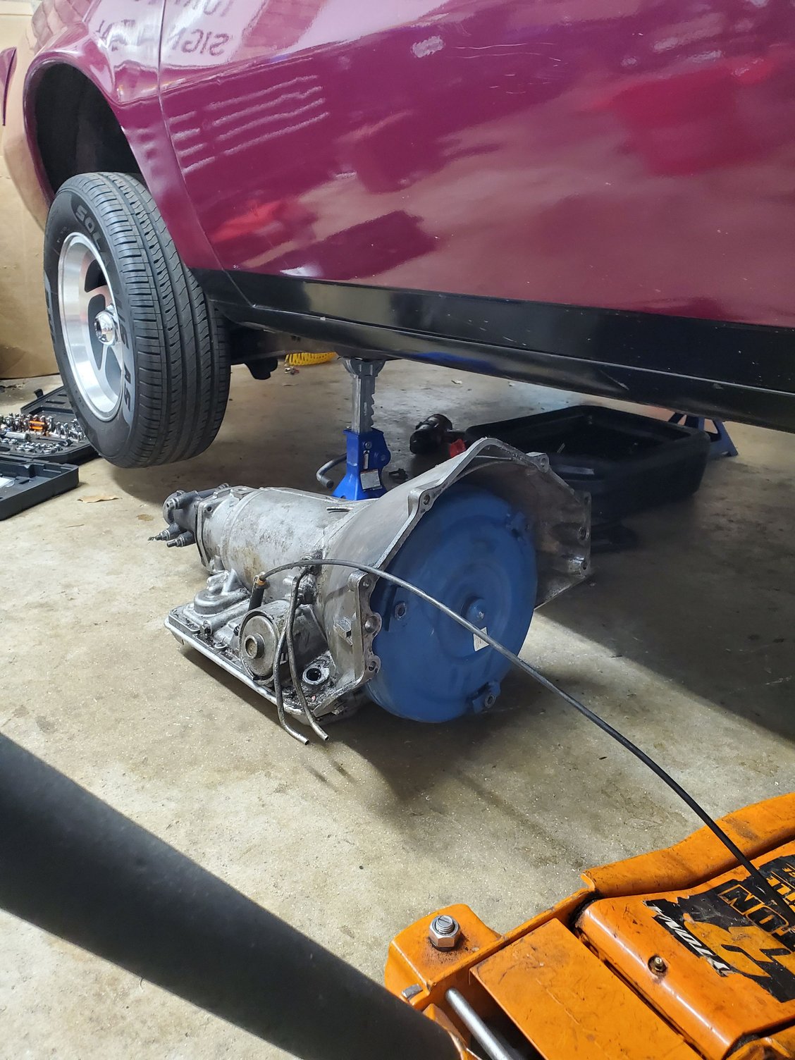 New torque converter with a build date of Jan 2023. It was never right.