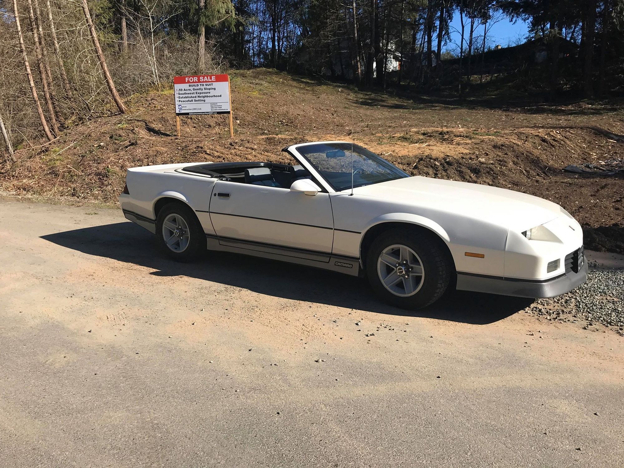 1988 Camaro SC Convertible for sale 7500 USD - Third 