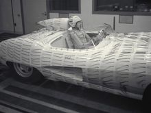 1956 Wind Tunnel experiments with the XP 64 Corvette