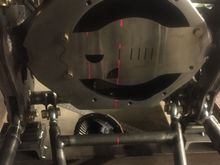 Lazer says it’s centered . Wishbone in background 