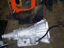 TRANS IS ALL DONE. 2WD TAIL HOUSING SUPER SERVO A HEAVY DUTY 5 PINION PLANET AND A BEAST SUN SHELL WERE INSTALLED