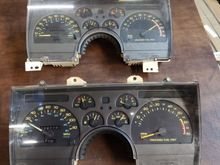 92 instrument clusters