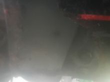 Got the ground effects off...found some cancer behind the rear wheel on the drivers side.