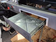 Slide-out electrical drawer