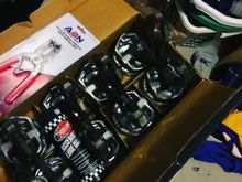 Clocked and ready for their new home