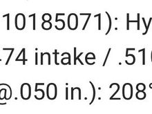 Specs from GMPP web site 