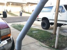 Decided to take out the grinder and clean up the y-pipe section.