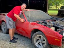 After 26 year search I was finally able to touch my car again