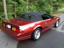 My 1987 IROC-Z Convertible Anniversary Edition