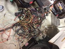 The rats and squirrels did a number on the wiring.