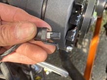 Another angle of the connector.