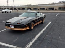 Another view of my original survivor 1984 Trans Am at the former location of the Norwood, Ohio plant