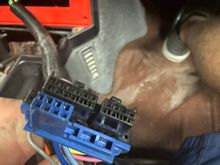 Trying to piece the interior back together on a 90 camaro.  Is this the stock radio connector because there was an aftermarket Panasonic cd player radio in the car but that doesn’t fit this connector.