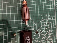 Armature and housing laid out