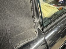 This is the gap I’m having problems with but I believe the vertical seal is not sitting right at the bottom if I compare with drivers side. 