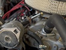 Water pump to intake loop