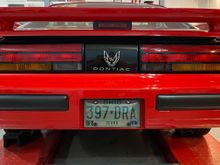I kept the original plates from 1989 and was able to re-register them to the car after the restoration