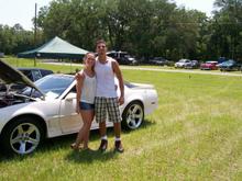 First car show...the 2 loves of my life :)
