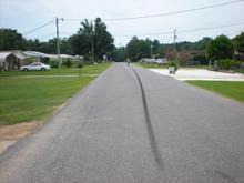 210 FT one wheel wonder burnout lol