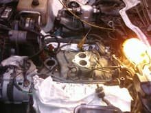 Before engine bay/ engine cleanup
