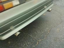 Coustom stainless 3" exhaust tips (I ALSO MADE)