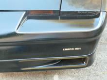 Modification 6: different pinstripe layout.