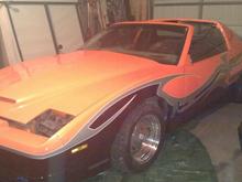 What it looks like now. New paint, new interior from a 4th gen t/a, lowered, spohn suspension and a new exhaust!