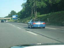 1991 Camaro being followed by friend on way to Carlisle GM nationals on Pa. Turnpike what a ride.