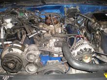 camaro atempt at 305 to 350 engine swap