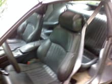 4th gen seats, I have since replaced the center console lid and the dash pad and steering wheel :)