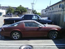 87 z28 on new wheels i bought