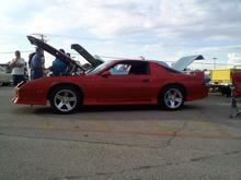 At Sonic. Not sure why the front sits higher than the back?
I do have a 75 lb toolbox in the hatch compartment.