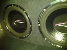 12 inch Autobahn subwoofers on 1000watt sony amp dat someone stole out my car...6in orion speakers in dash..&amp; Jesen 6x9 in the rear...wanna get the subwoofer box that fit in the rear cargo....so I can have my rear seats again...