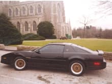 1985 Pontiac Trans Am Circa 1990. I painted the ground effects and added GTA wheels because at the time I liked the look.