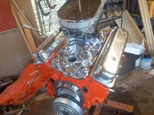 My new motor being built