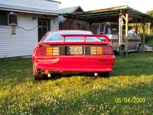 Rear End Damage That I Am Getting Fixed