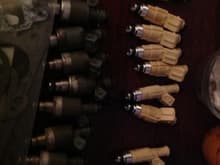 Injectors and fuel system