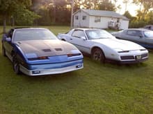 My 86 trans am and my uncles 84 trans am