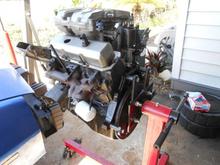 A rear pic of the 3.4 being assembled